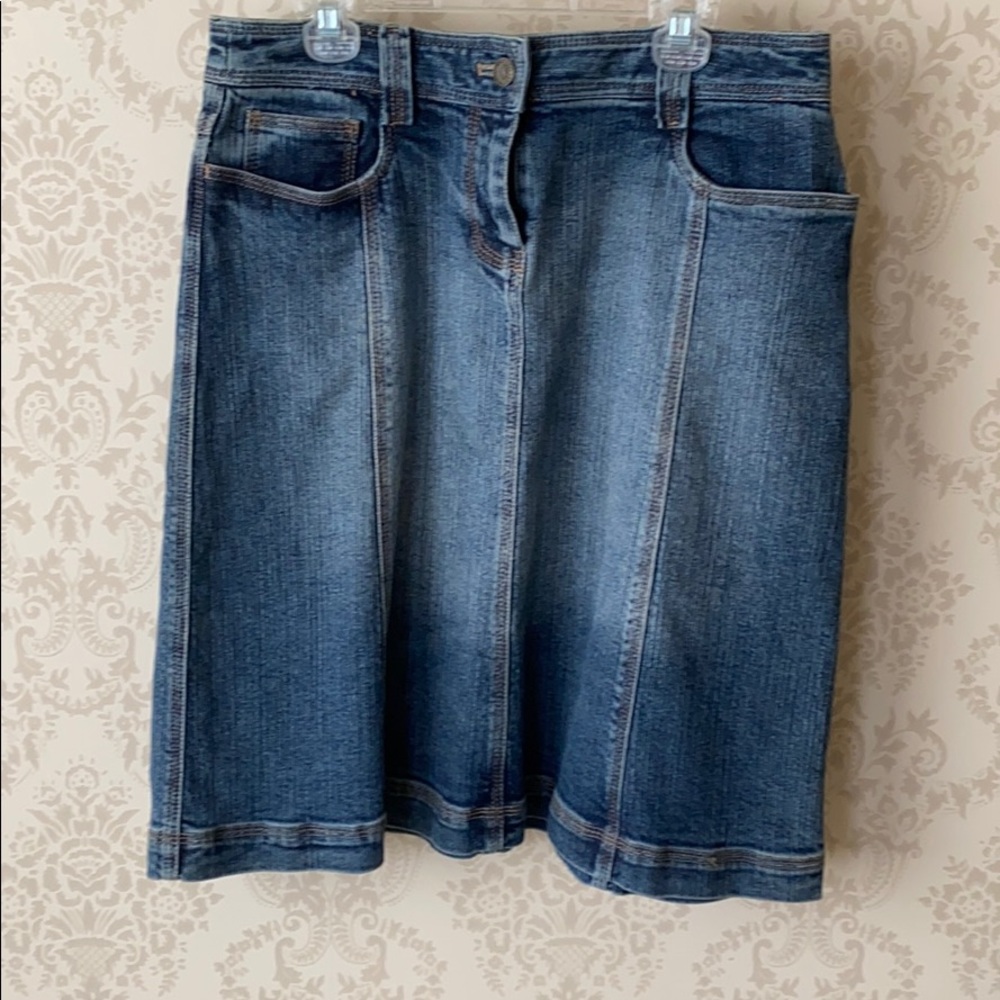 INC Denim Skirt